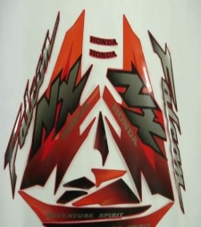 Imagem de capa de Jogo De Faixa Adesivos Falcon 2000 Vermelha